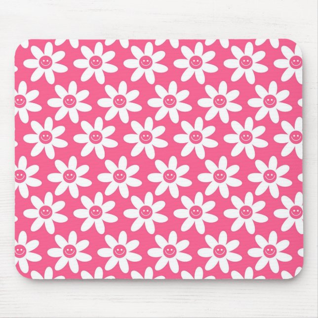 Ornamental Flower Mouse Mat (Front)