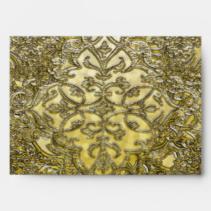 Ornamental Gold Vintage Elegance Envelope