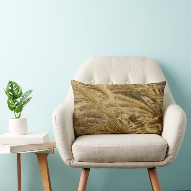 Ornamental Grasses in Fall Lumbar Cushion (Chair)
