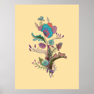 ornamental illustration poster