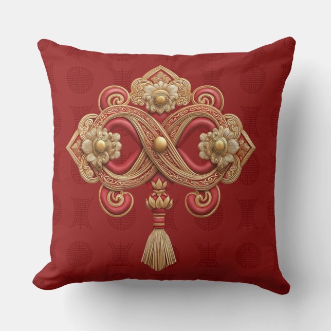 Ornamental Infinity Cushion (Front)