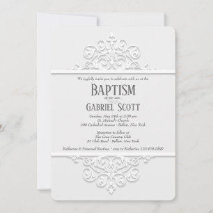 Ornamental Panels Invitation