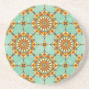 Ornamental pattern coaster