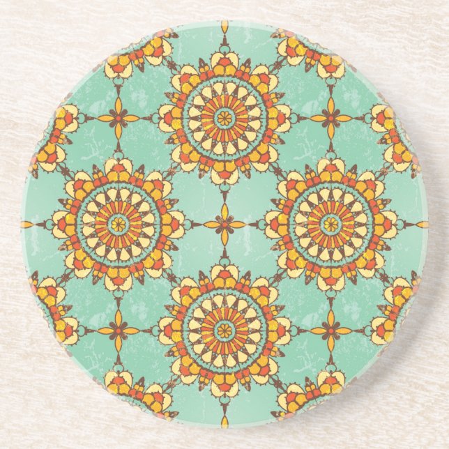 Ornamental pattern coaster (Front)