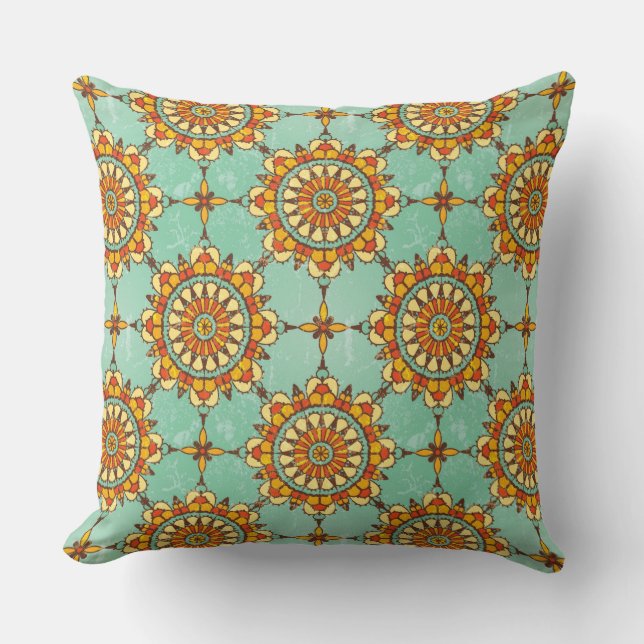 Ornamental pattern cushion (Front)