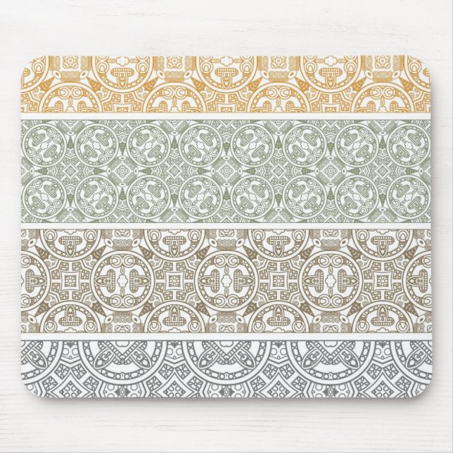 Ornamental pattern mouse mat (Front)