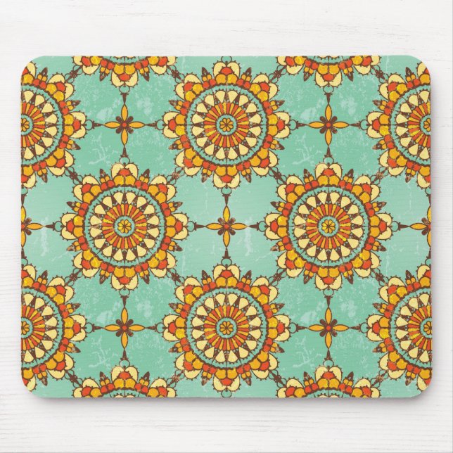 Ornamental pattern mouse mat (Front)