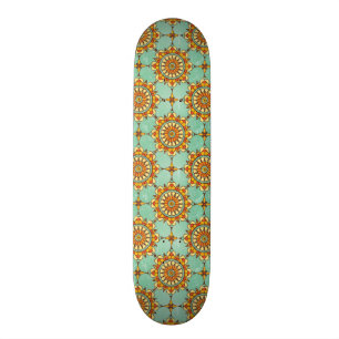Ornamental pattern skateboard
