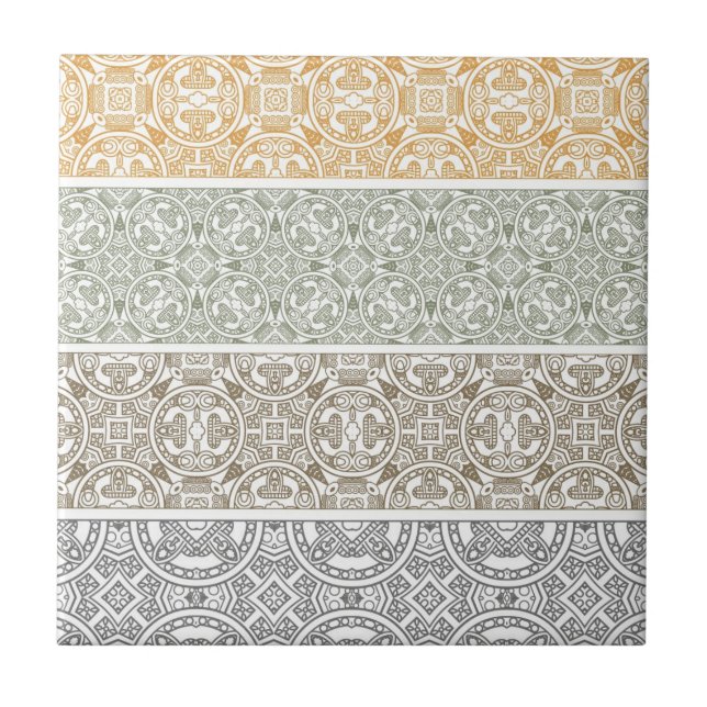 Ornamental pattern tile (Front)