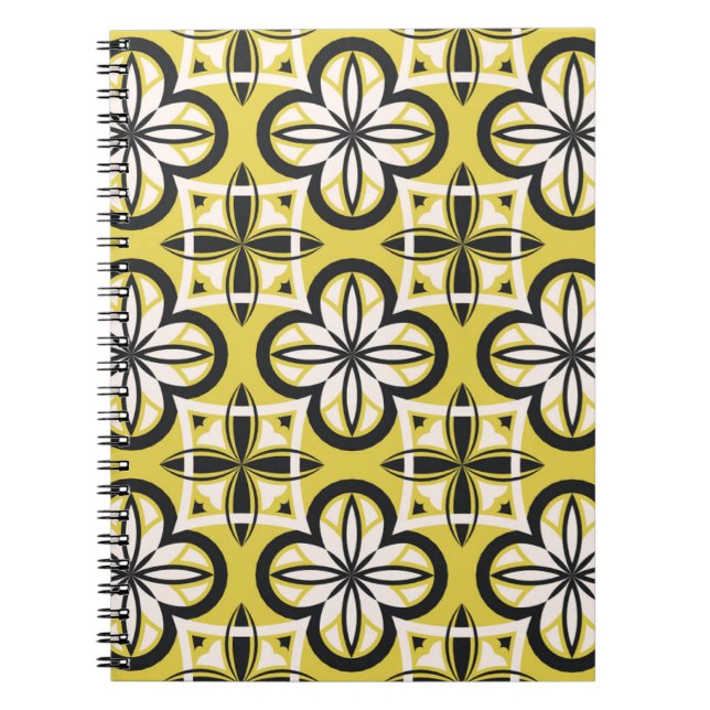 Ornamental pattern. Vintage illustrationabstract,  Notebook (Front)