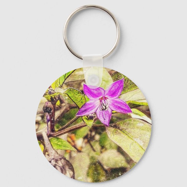 Ornamental Peppers Key Ring (Front)