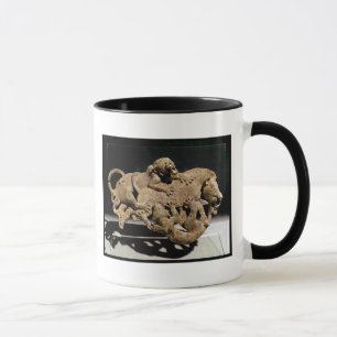 Ornamental plaque depicting a wild boar mug