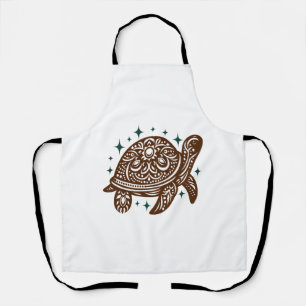 Ornamental Sea Turtle Apron