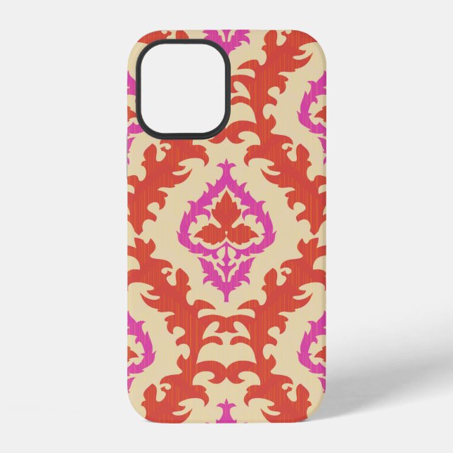 Ornamental seamless pattern with traditional Centr iPhone Case (Back)
