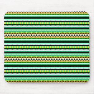 Ornamental Stripes Mouse Mat