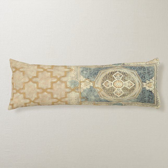 Ornamental Tapestry with Ornate Geometric Design Body Cushion (Front)