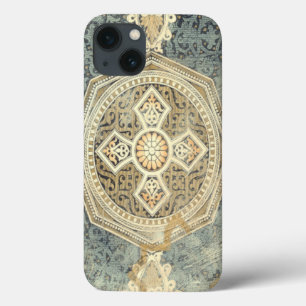 Ornamental Tapestry with Ornate Geometric Design iPhone 13 Case