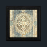 Ornamental Tapestry with Ornate Geometric Design Gift Box<br><div class="desc">This ornate geometric design,  while not as involved as those of Pythagoras,  is nonetheless captivating on this ornamental tapestry. The motif has the feel of antiquity,  and can make a great gift for anyone who appreciates the sight of ornate tile work.</div>