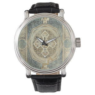 Ornamental Tapestry with Ornate Geometric Design Watch