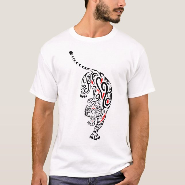 Ornamental Tiger T-Shirt (Front)
