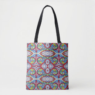 Ornamental Tribal Seamless pattern. Illustration. Tote Bag