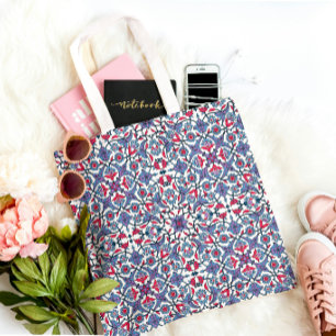Ornamental Turkish Tile Pattern  Tote Bag