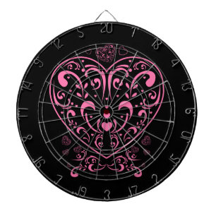 Ornamental Valentine's Day Dartboard