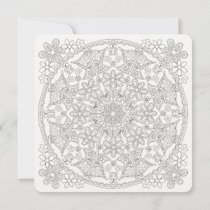 OrnaMENTALs #0033 Butterfly Daze Colour Your Own