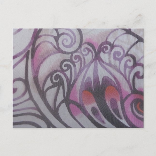 Ornamente in lila postcard (Front)
