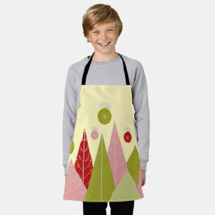 Ornaments and Trees Christmas Apron