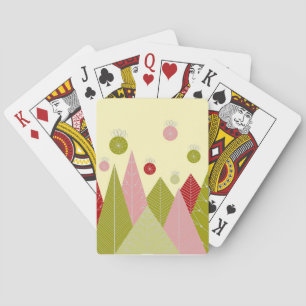 Ornaments and Trees Christmas Playing Cards