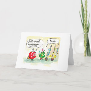 Ornaments Anonymous Holiday Card