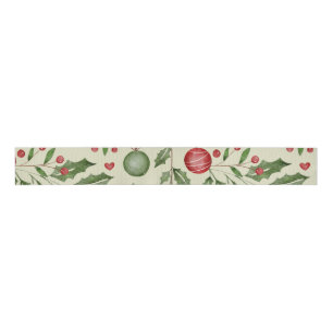 Ornaments of Joy Grosgrain Ribbon