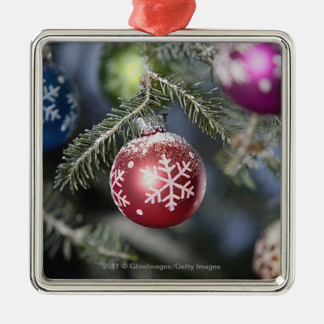 Ornaments on a Christmas tree (Front)