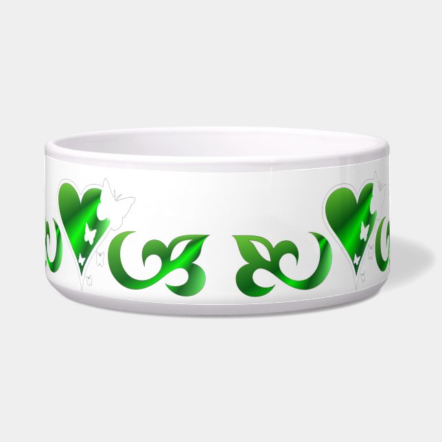 Ornaments Rainbow Heart with Butterfly and Lily (Front)