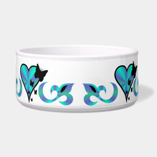 Ornaments Rainbow Heart with Butterfly and Lily