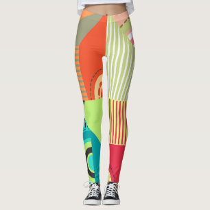 Ornaments Set: Background Design Elements. Leggings