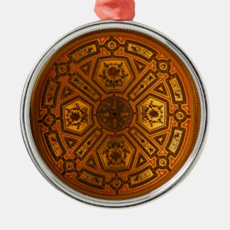 Ornamnt - Ceiling pattern from Musikverein, Vienna Metal Tree Decoration