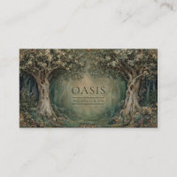 Ornate Art Nouveau Magical Woodland