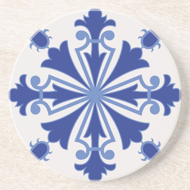 Ornate Bloom Coaster (Front)