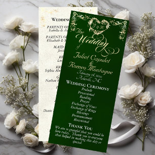 Ornate Border & Heart - Emerald Programme