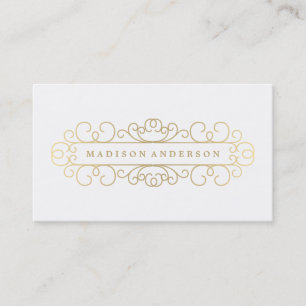 Ornate Business Cards