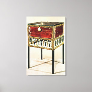 Ornate cabinet from the Treasure of Tutankhamun Canvas Print