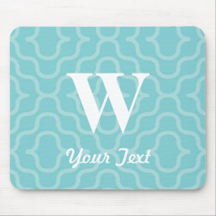 Ornate Contemporary Monogram - Letter W Mouse Mat