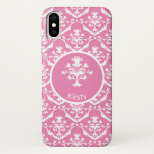 Ornate Damask Patterned iPhone X Case