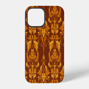 Ornate Damask: Vintage Elegant Wallpaper iPhone 12 Case