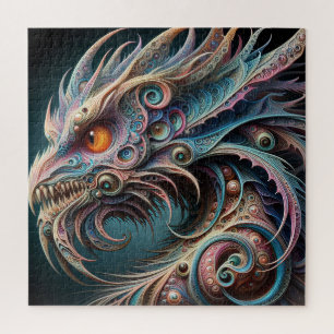 Ornate Dragon Jigsaw Puzzle