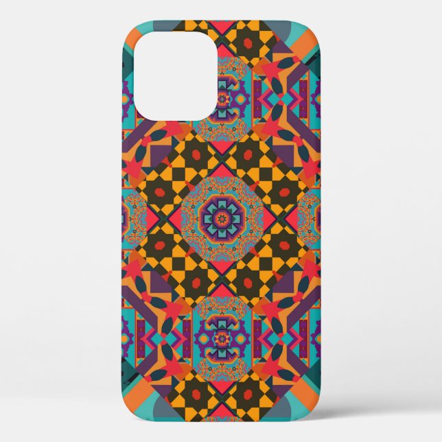 Ornate Eastern: Luxury Green Decor. Case-Mate iPhone Case (Back)