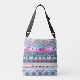 Ornate Elephant Double Sided Cool Tote Bag