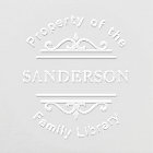 Ornate Family Library Personalised Book